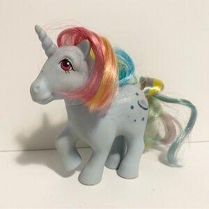 My Little Pony 1983 G1 Moonstone Unicorn Pony Blue 1980s Horse MLP